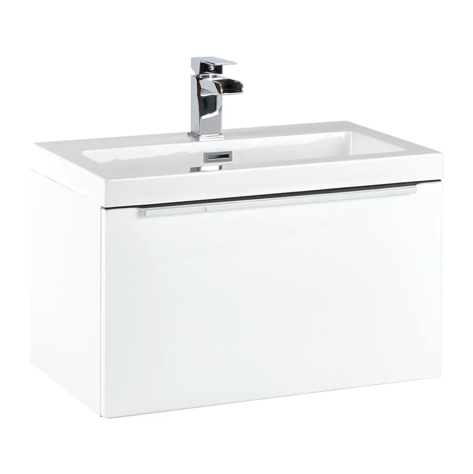 Freddie Rimless Toilet & Vanity Unit Bathroom Suite