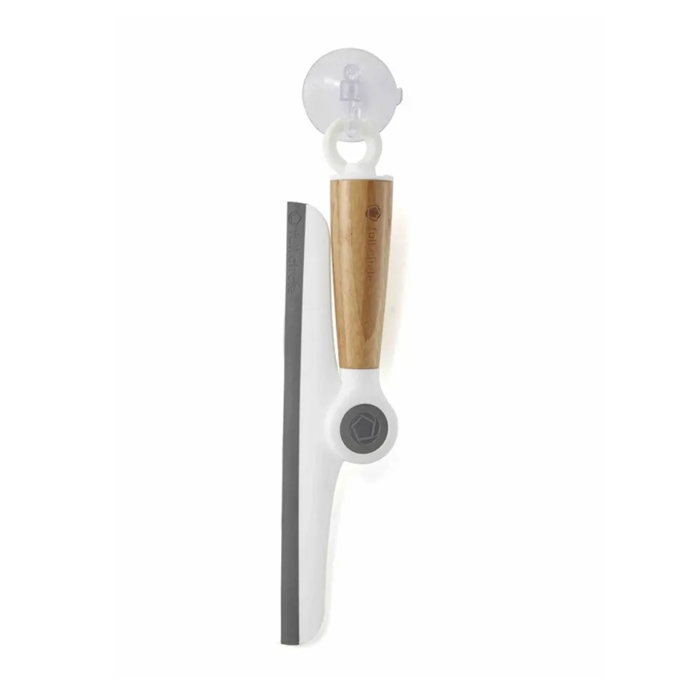 Full Circle Wipe Out Pivoting Squeegee - White