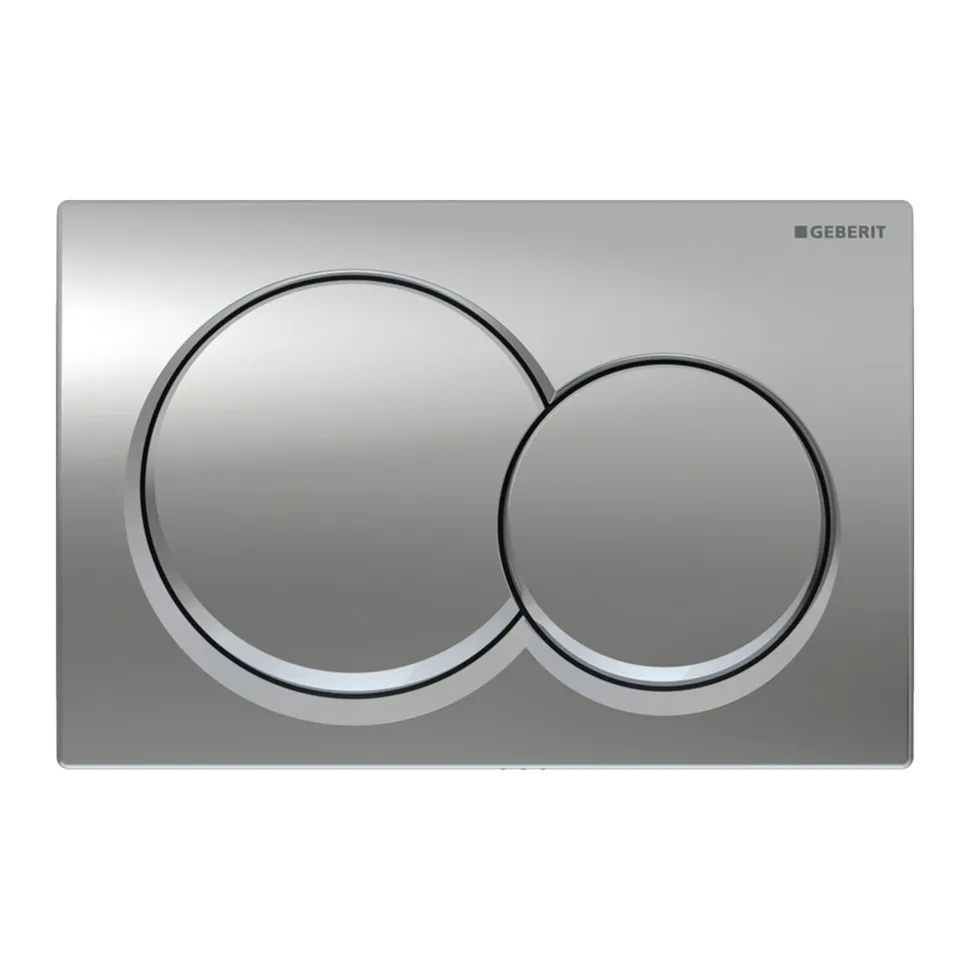 Geberit Alpha Concealed Cistern with Dual Flush Plate