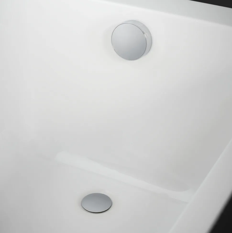 Geberit Chrome Overflow Bath Filler & Pop-up Waste