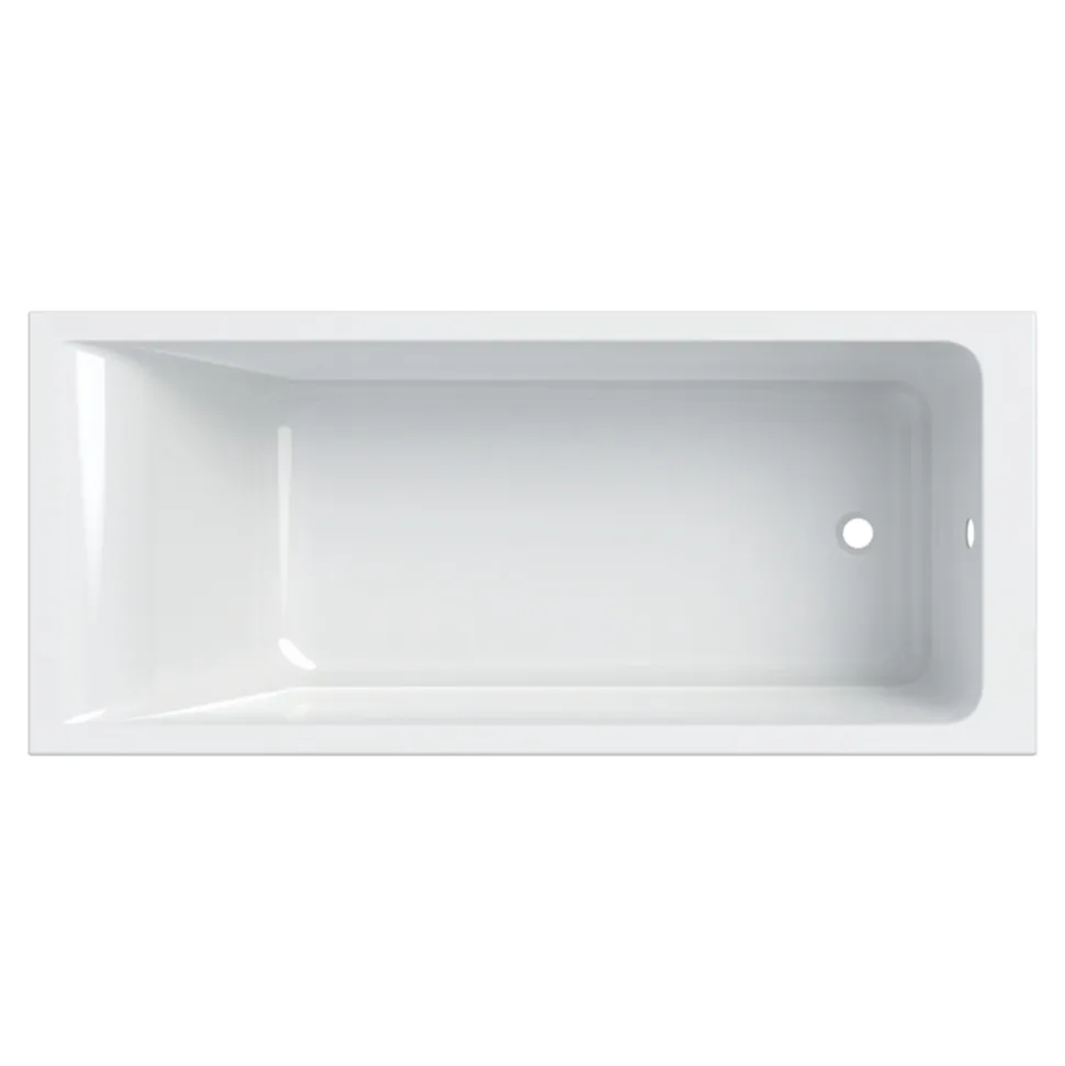 Geberit Renova Straight Single Ended Rectangular Bath