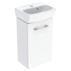 Geberit Selnova 360mm Wall Mounted Cloakroom Vanity Unit & Basin