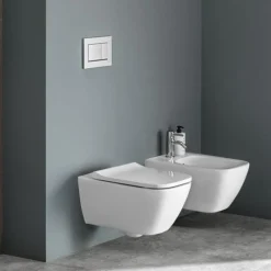 Geberit Smyle Rimless Wall Hung Pan & Soft Close Seat