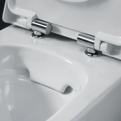 Geberit Wall-Hung 4-in-1 Sigma Cistern, Frame, Flush Plate, Smyle Rimless Pan & Soft Close Seat Pack