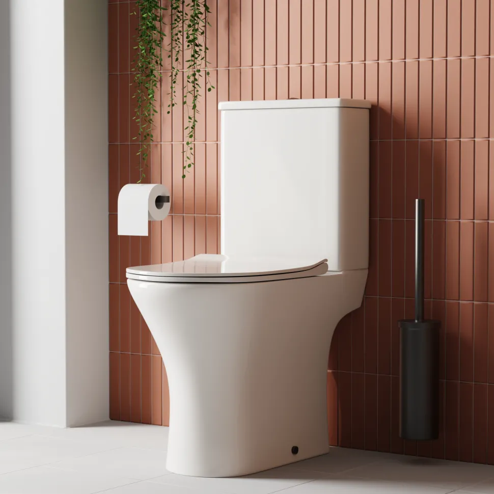 Harbour Acclaim Comfort Height Rimless Toilet & Soft Close Seat