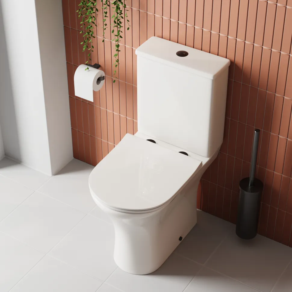 Harbour Acclaim Comfort Height Rimless Toilet & Soft Close Seat