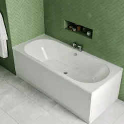 Harbour Acclaim Complete Bathroom Suite with Double Ended Bath & Rimless Toilet