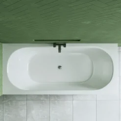Harbour Acclaim Complete Bathroom Suite with Double Ended Bath & Rimless Toilet