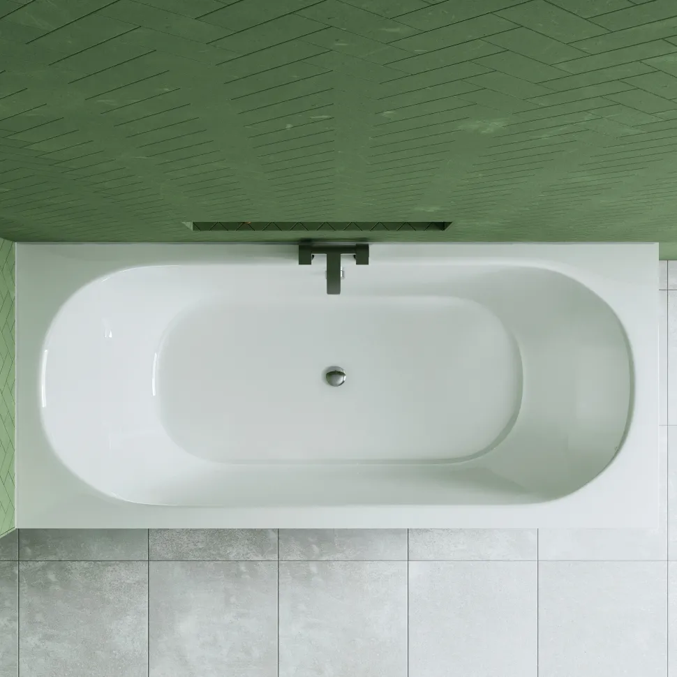 Harbour Acclaim Complete Bathroom Suite with Double Ended Bath & Rimless Toilet