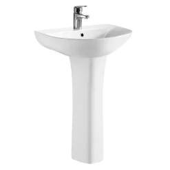 Harbour Acclaim Complete Brushed Brass Bathroom Suite with Reinforced Shower Bath & Rimless Toilet