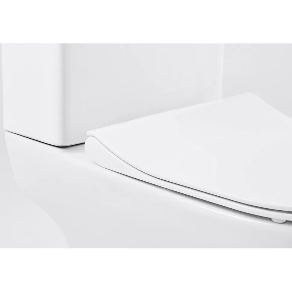Harbour Acclaim Rimless Close Coupled Toilet & Soft Close Seat