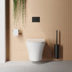 Harbour Acclaim Rimless Short Projection Wall Hung Toilet & Soft Close Seat