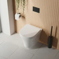 Harbour Acclaim Rimless Short Projection Wall Hung Toilet & Soft Close Seat