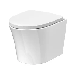 Harbour Acclaim Rimless Short Projection Wall Hung Toilet & Soft Close Seat