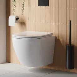 Harbour Acclaim Rimless Wall Hung Toilet & Soft Close Seat
