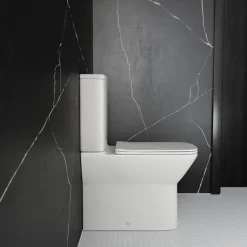 Harbour Alchemy Rimless Back to Wall Comfort Height Toilet & Soft Close Seat