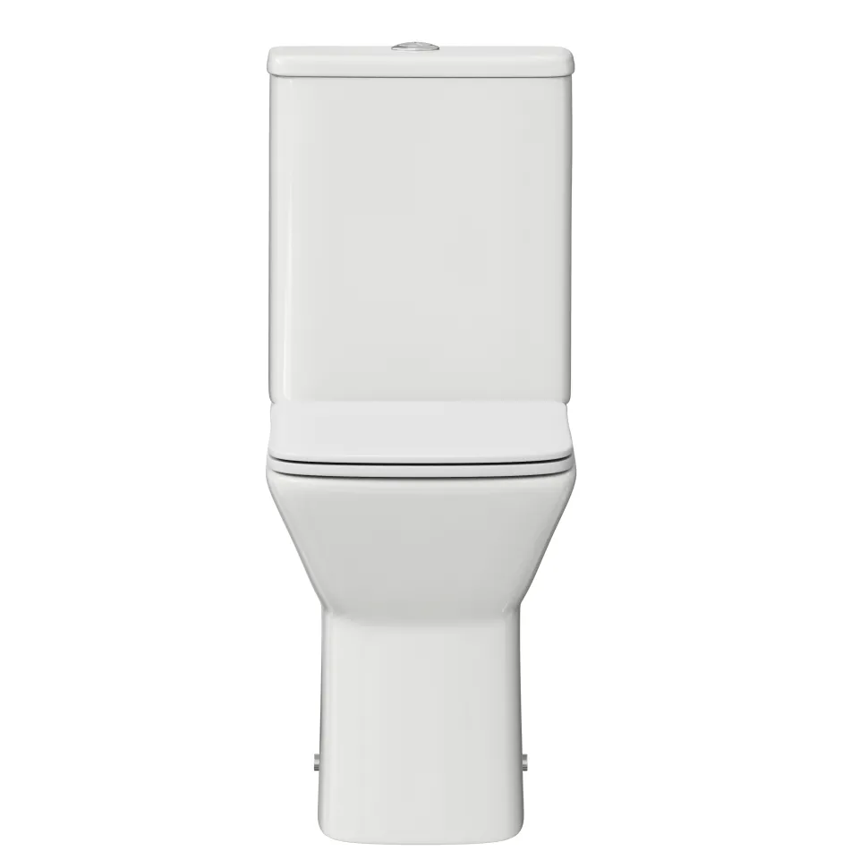 Harbour Alchemy Rimless Back to Wall Close Coupled Toilet & Soft Close Seat