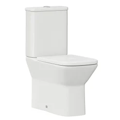 Harbour Alchemy Rimless Back to Wall Close Coupled Toilet & Soft Close Seat