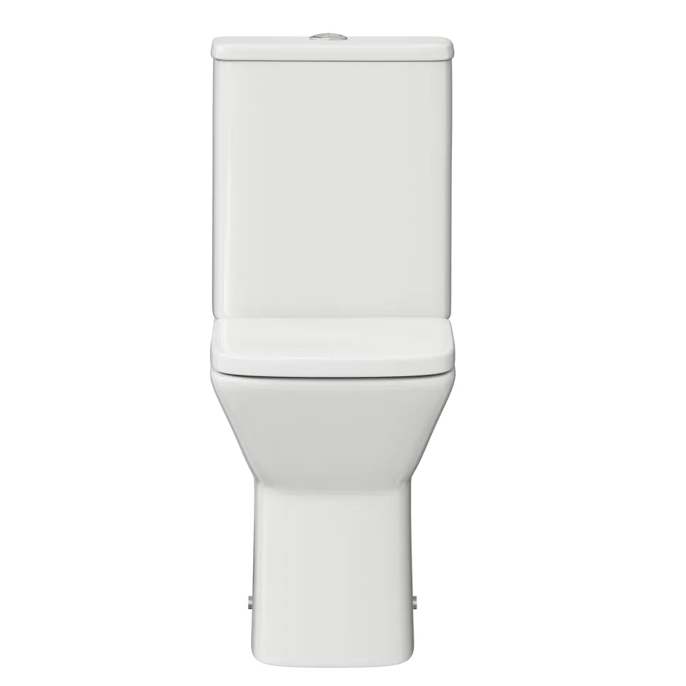 Harbour Alchemy Rimless Back to Wall Close Coupled Toilet & Soft Close Seat