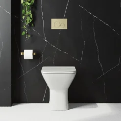 Harbour Alchemy Rimless Back to Wall Toilet & Soft Close Seat