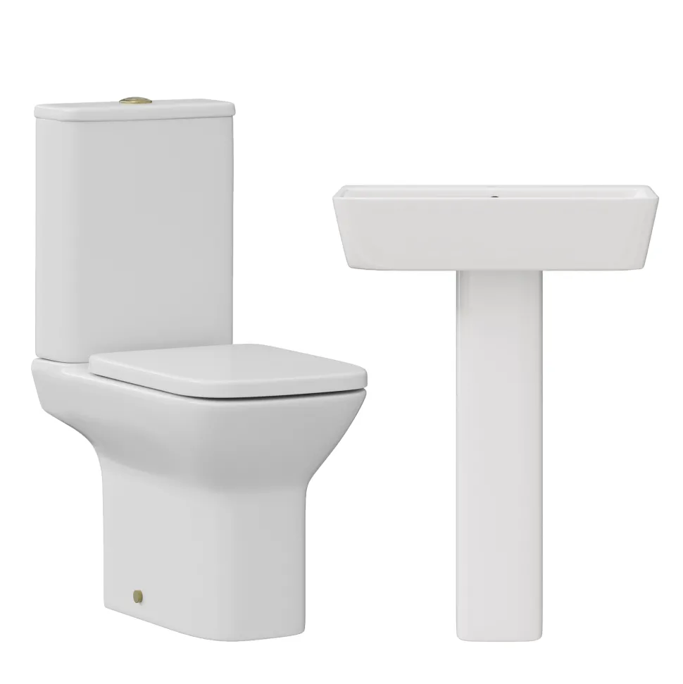 Harbour Alchemy Rimless Toilet & Basin Bathroom Suite
