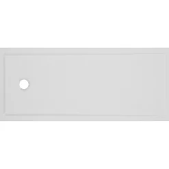Harbour Anti Slip Gel Coated Stone Resin Bath Replacement Rectangular Shower Tray - 1700 x 700mm