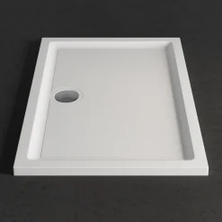 Harbour Anti Slip Gel Coated Stone Resin Rectangular Shower Tray - 14 Sizes