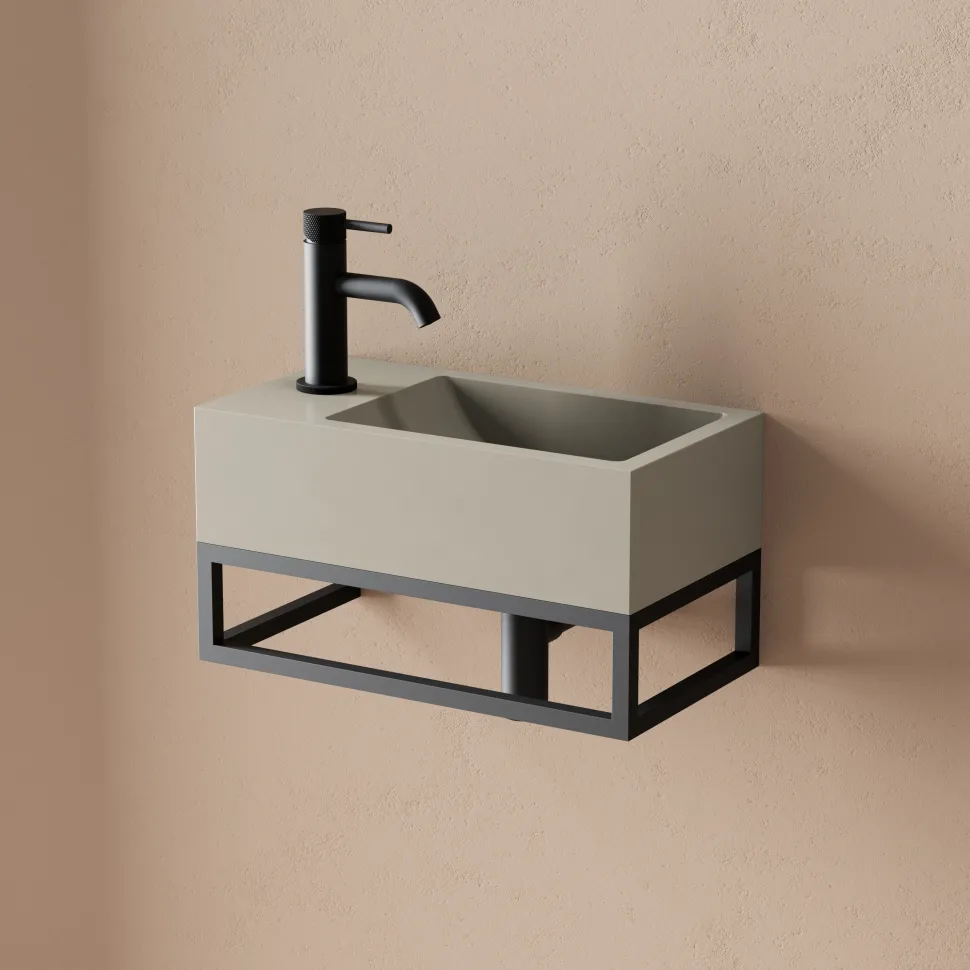 Harbour Basin Frame for Harbour Concrete 400mm Wall Hung Basin