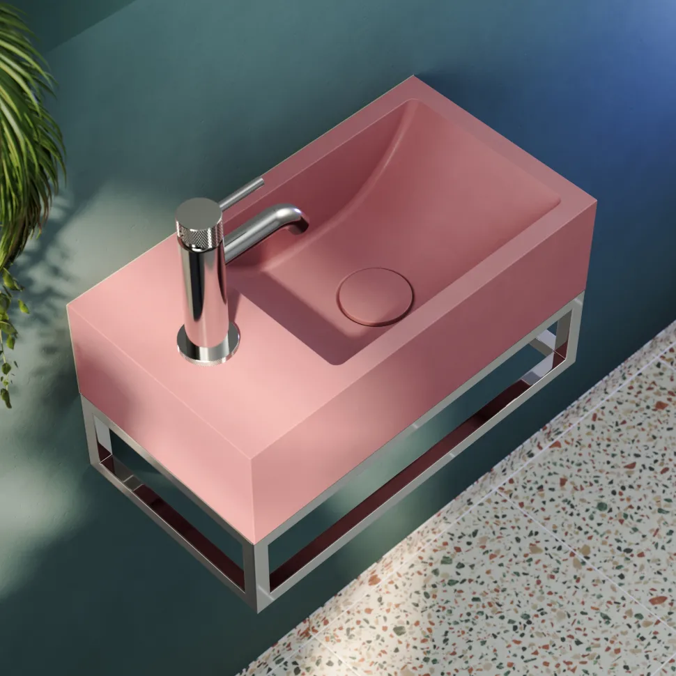 Harbour Basin Frame for Harbour Concrete 400mm Wall Hung Basin