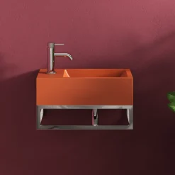 Harbour Basin Frame for Harbour Concrete 400mm Wall Hung Basin