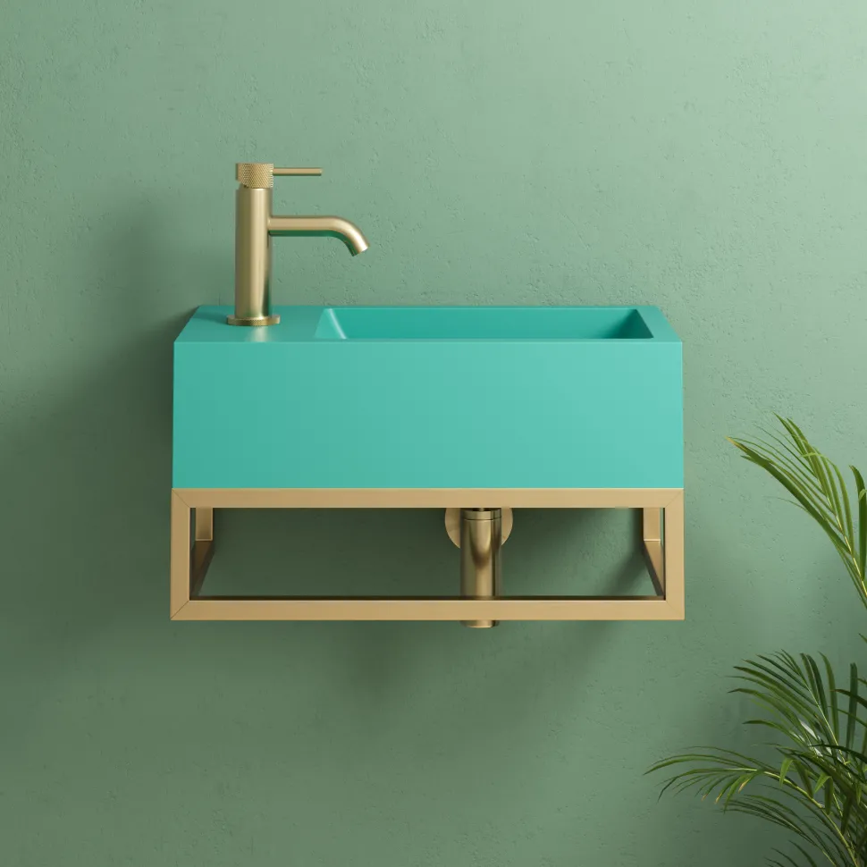 Harbour Basin Frame for Harbour Concrete 400mm Wall Hung Basin
