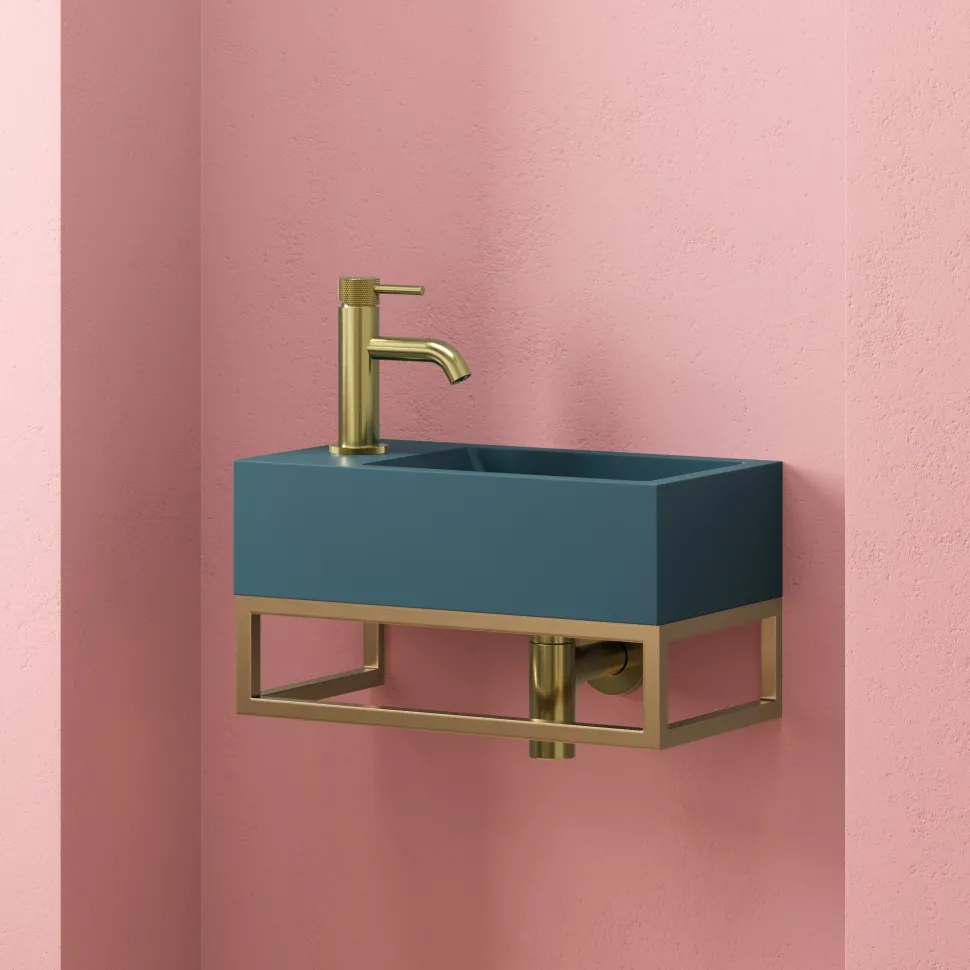 Harbour Basin Frame for Harbour Concrete 400mm Wall Hung Basin