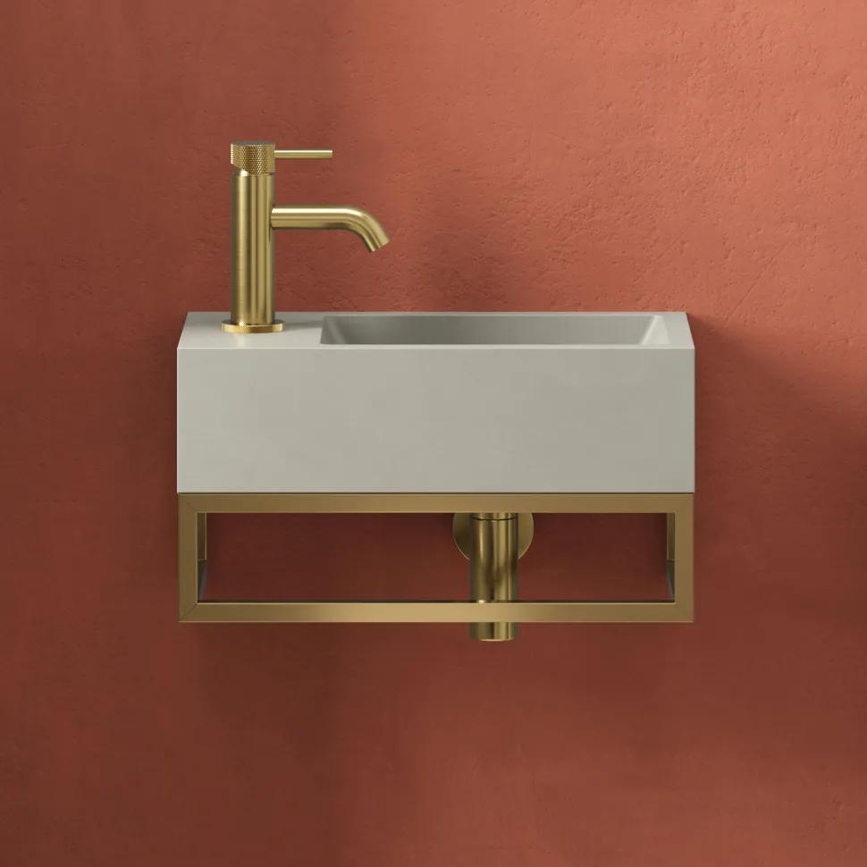 Harbour Basin Frame for Harbour Concrete 400mm Wall Hung Basin