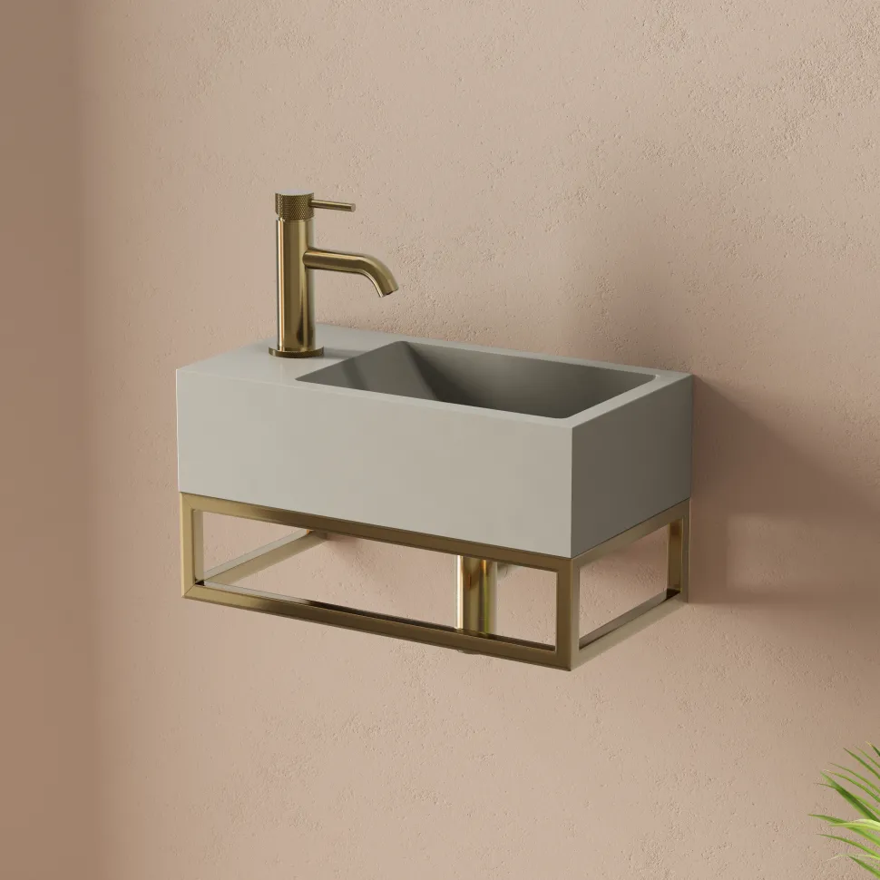 Harbour Basin Frame for Harbour Concrete 400mm Wall Hung Basin
