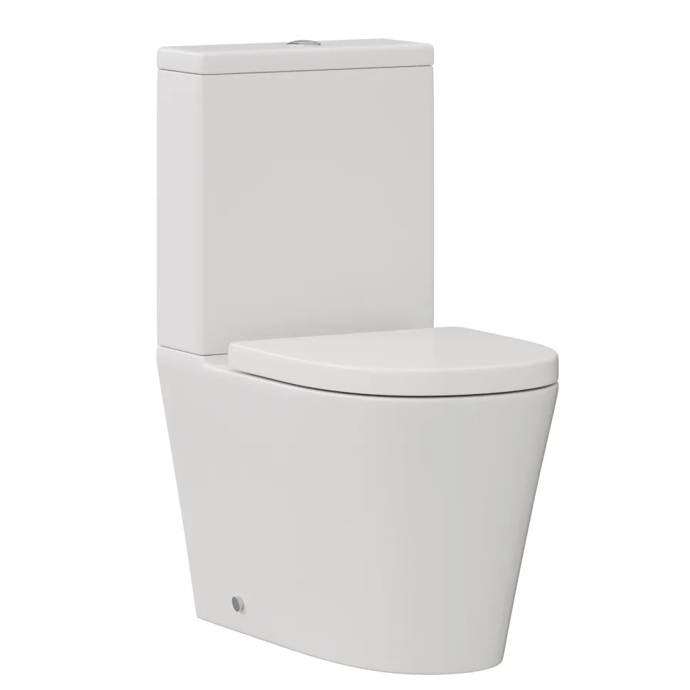 Harbour Clarity Back to Wall Rimless Comfort Height Toilet & Soft Close Seat