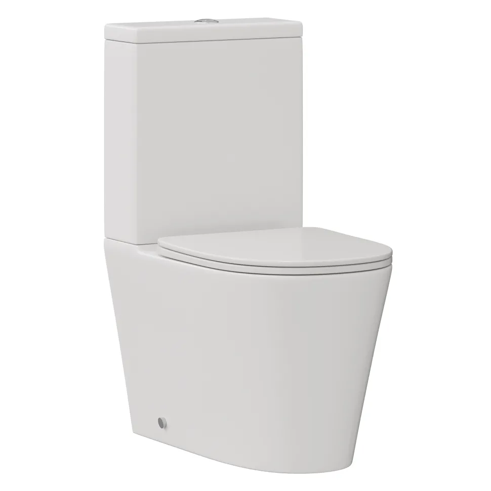 Harbour Clarity Back to Wall Rimless Comfort Height Toilet & Soft Close Seat