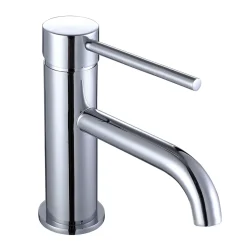 Harbour Clarity Chrome Basin Mixer Tap and Deck Mounted Bath Mixer Tap