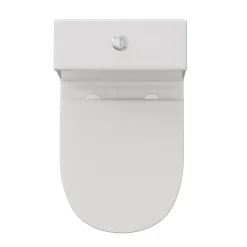Harbour Clarity Close Coupled Rimless Toilet & Soft Close Seat