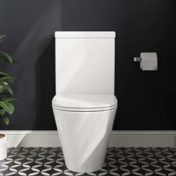 Harbour Clarity Close Coupled Rimless Toilet & Soft Close Seat