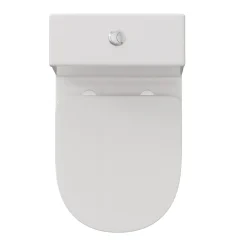 Harbour Clarity Close Coupled Rimless Toilet & Soft Close Seat