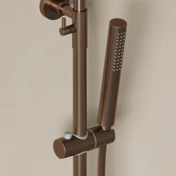 Harbour Clarity Cool Touch Round Thermostatic Rigid Riser Shower Kit