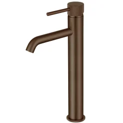 Harbour Clarity Knurled Tall Basin Mixer Tap