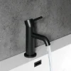 Harbour Clarity Matt Black Mini Basin Mixer Tap & Waste