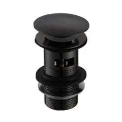 Harbour Clarity Matt Black Mini Basin Mixer Tap & Waste