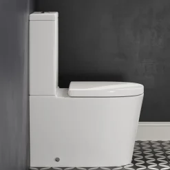 Harbour Clarity Rimless Back to Wall Close Coupled Toilet & Soft Close Seat