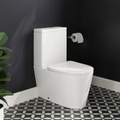 Harbour Clarity Rimless Back to Wall Close Coupled Toilet & Soft Close Seat