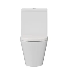 Harbour Clarity Rimless Back to Wall Close Coupled Toilet & Soft Close Seat