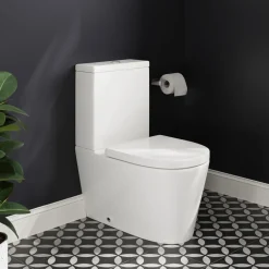 Harbour Clarity Rimless Back to Wall Close Coupled Toilet & Soft Close Seat