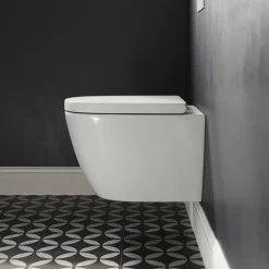 Harbour Clarity Rimless Wall Hung Toilet & Soft Close Seat
