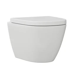 Harbour Clarity Rimless Wall Hung Toilet & Soft Close Seat